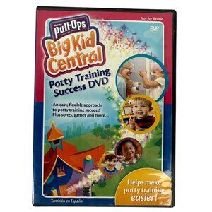 Huggies Pull-Ups Big Kid Central Potty Training Success DVD 2009 Kids Educationa